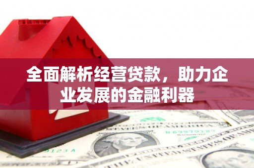 西安全面解析经营贷款，助力企业发展的金融利器
