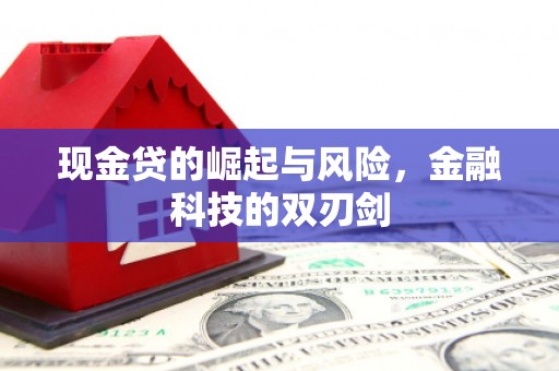 西安现金贷的崛起与风险，金融科技的双刃剑