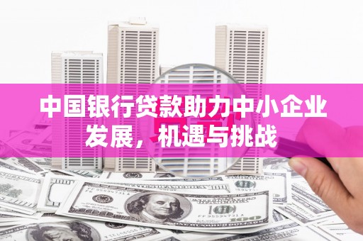西安中国银行贷款助力中小企业发展，机遇与挑战