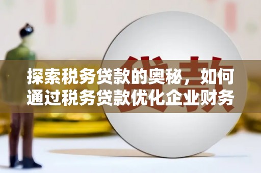 西安探索税务贷款的奥秘，如何通过税务贷款优化企业财务