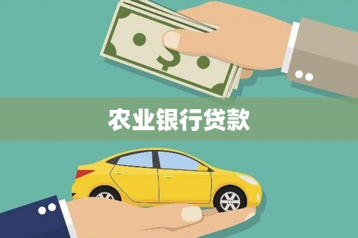 西安农业银行贷款