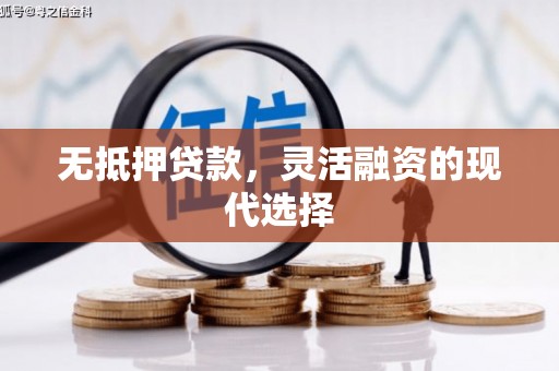 西安无抵押贷款，灵活融资的现代选择