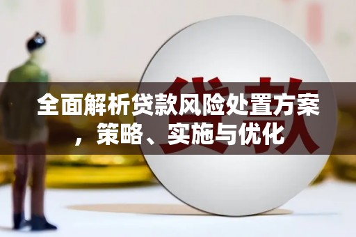 西安全面解析贷款风险处置方案，策略、实施与优化