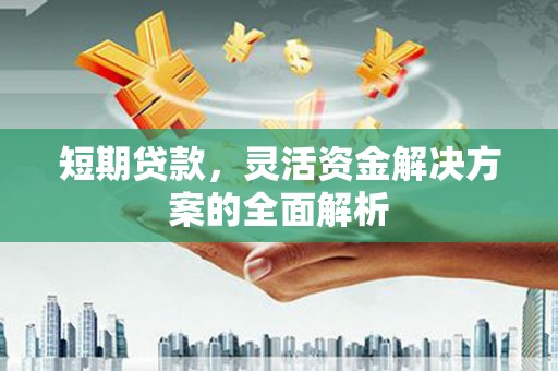 西安短期贷款，灵活资金解决方案的全面解析