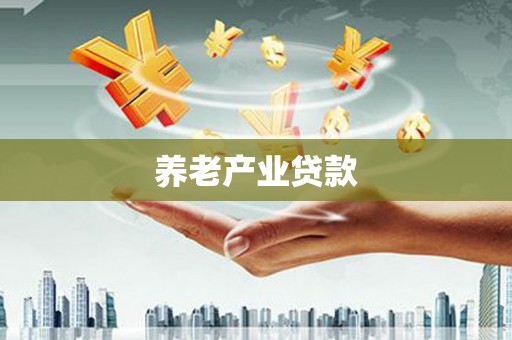 西安养老产业贷款
